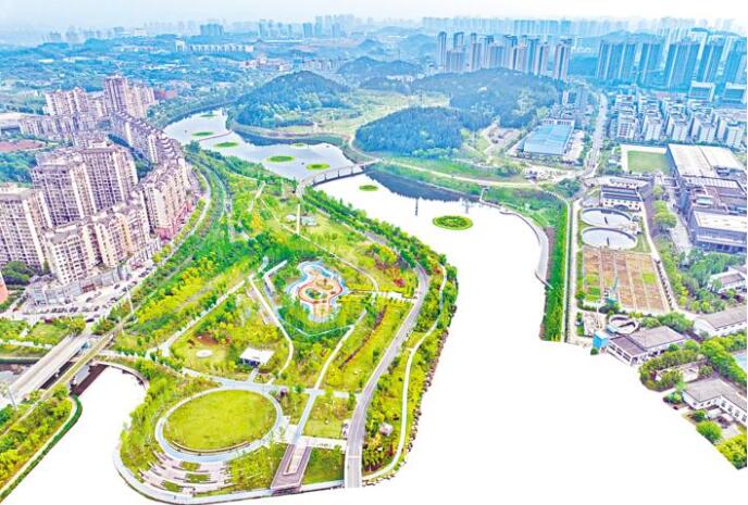 球王会体育平台中心城区“纳污沟”变成生态景观 宜昌沙河治理三